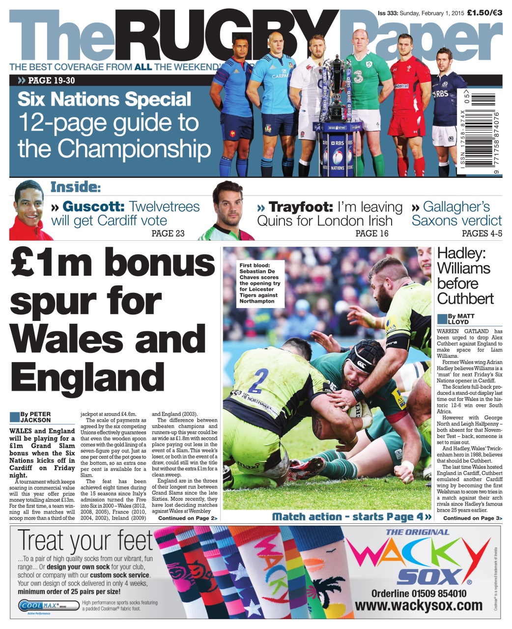 The Rugby Paper Preview Pages