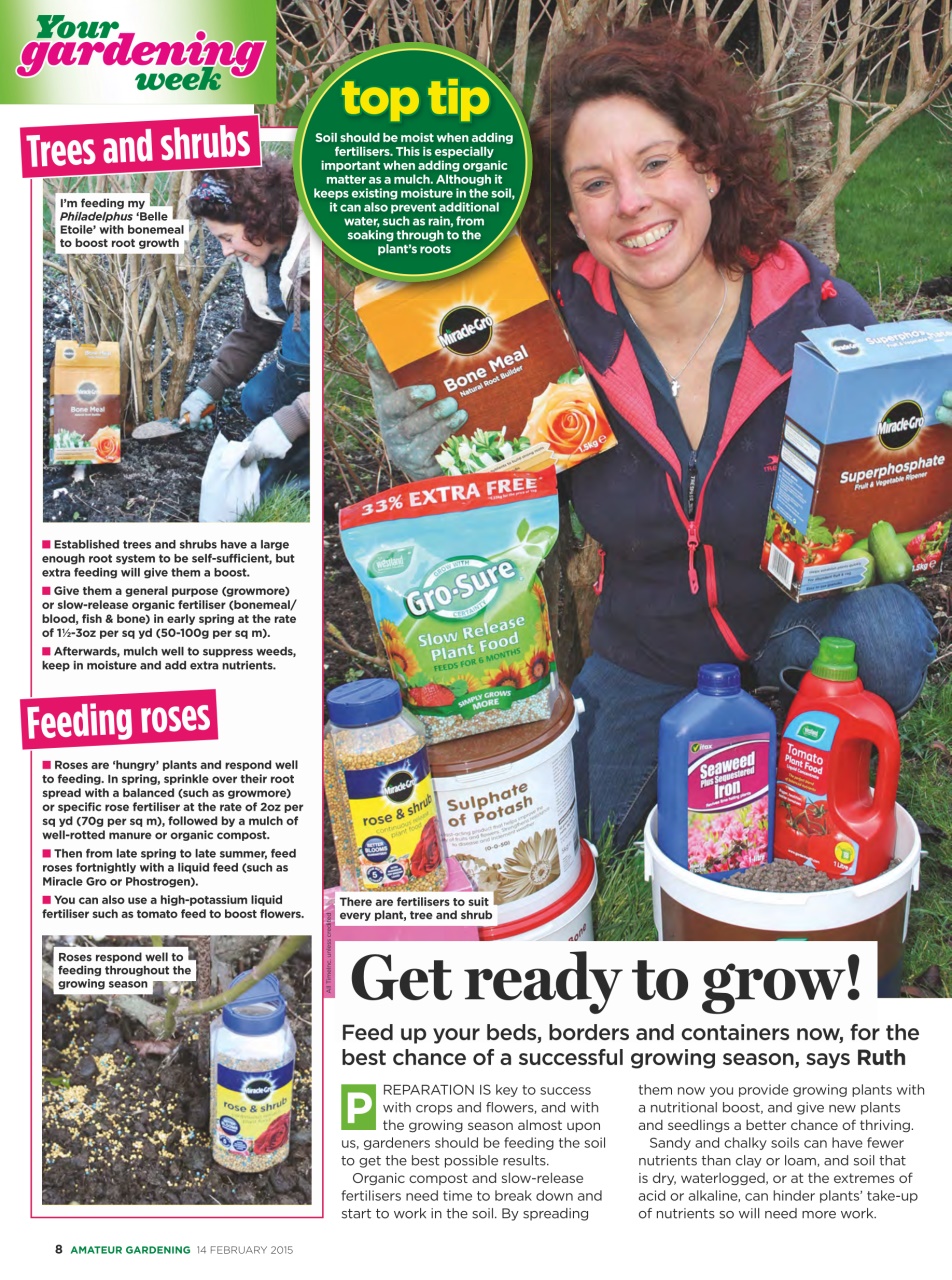 Amateur Gardening Preview Pages