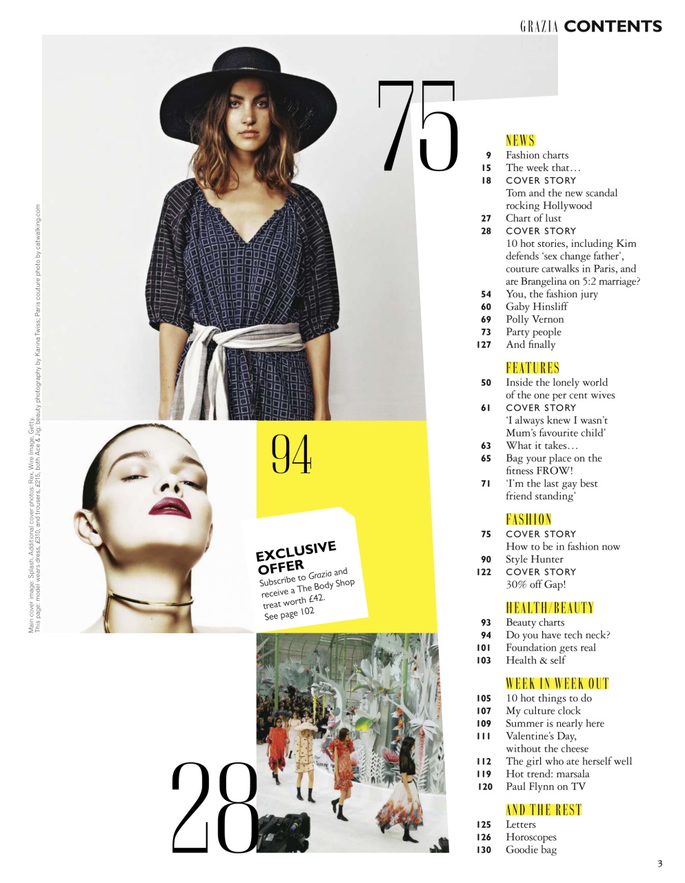 Grazia Preview Pages