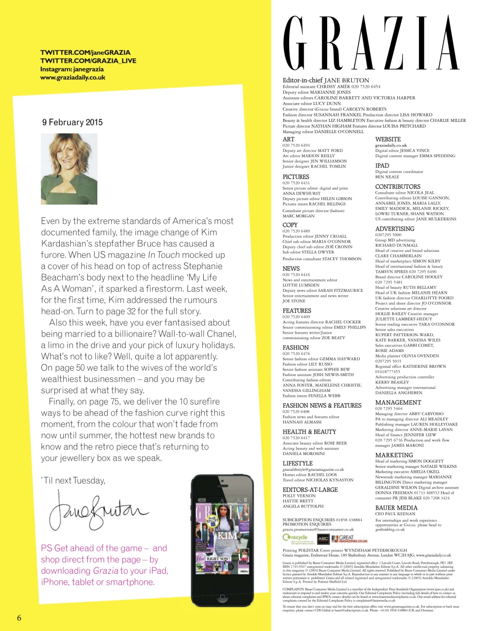 Grazia Preview Pages