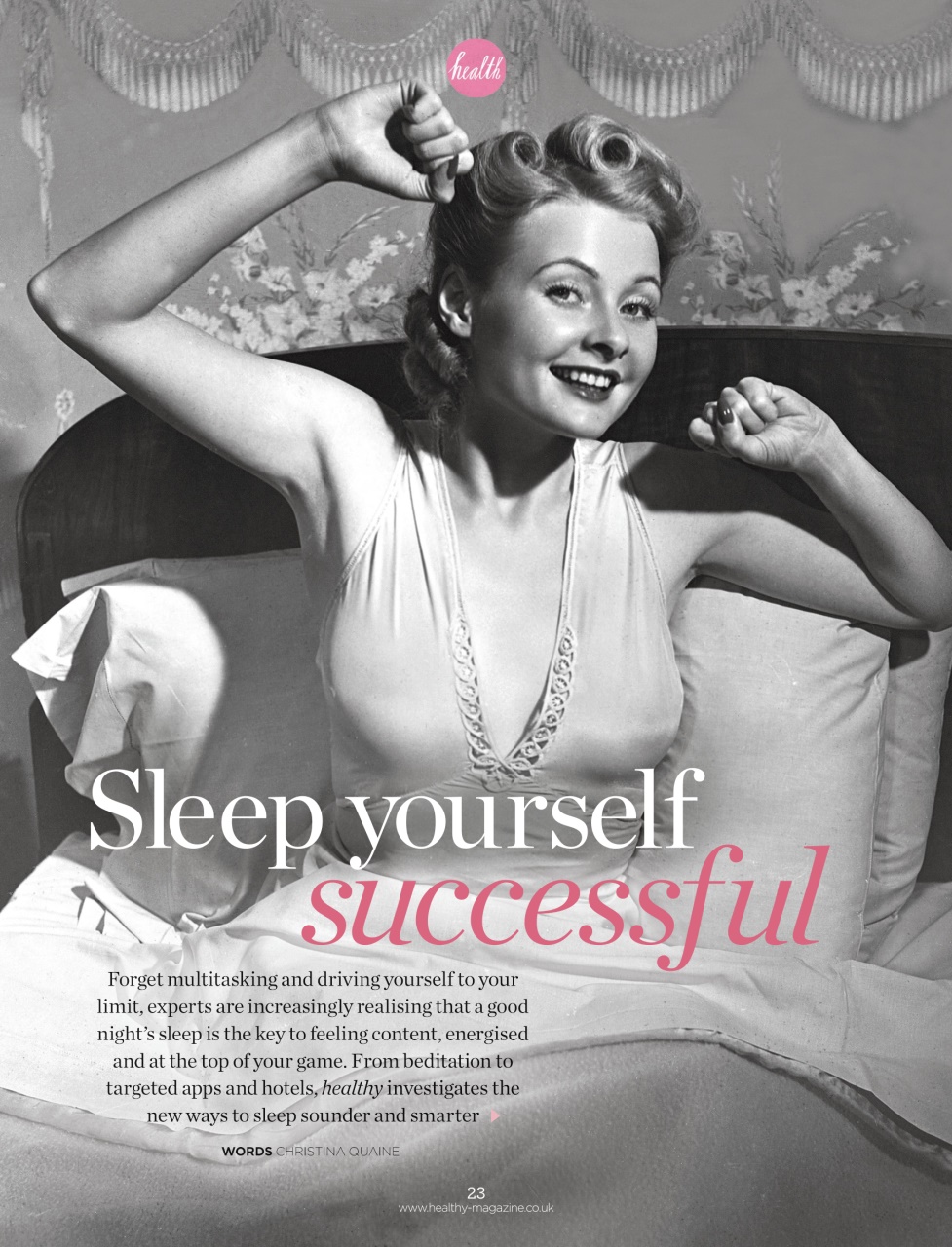 Healthy Magazine Preview Pages