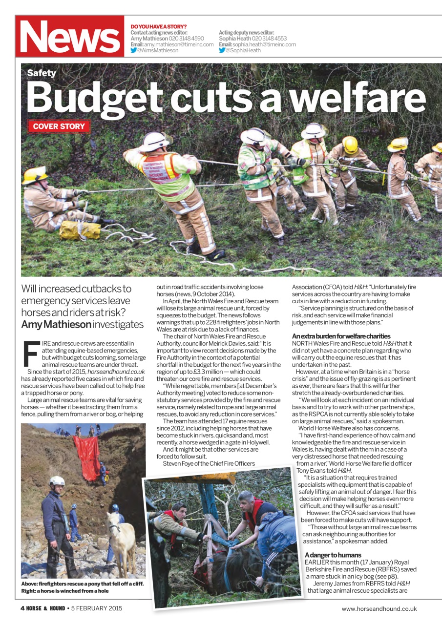 Horse & Hound Preview Pages