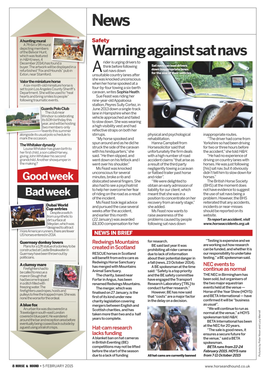 Horse & Hound Preview Pages