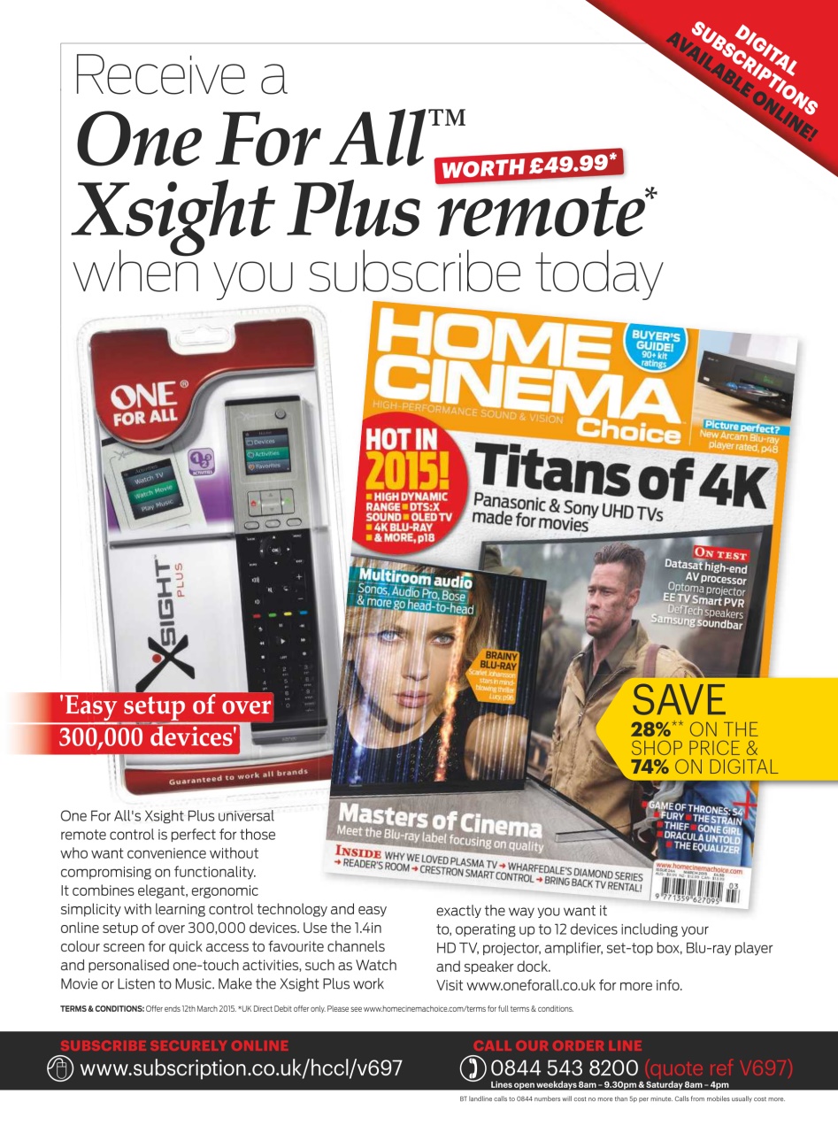 Home Cinema Choice Preview Pages
