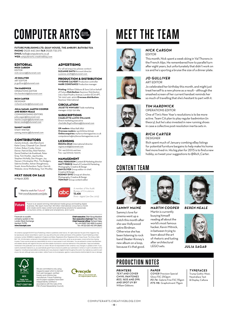 Computer Arts Preview Pages