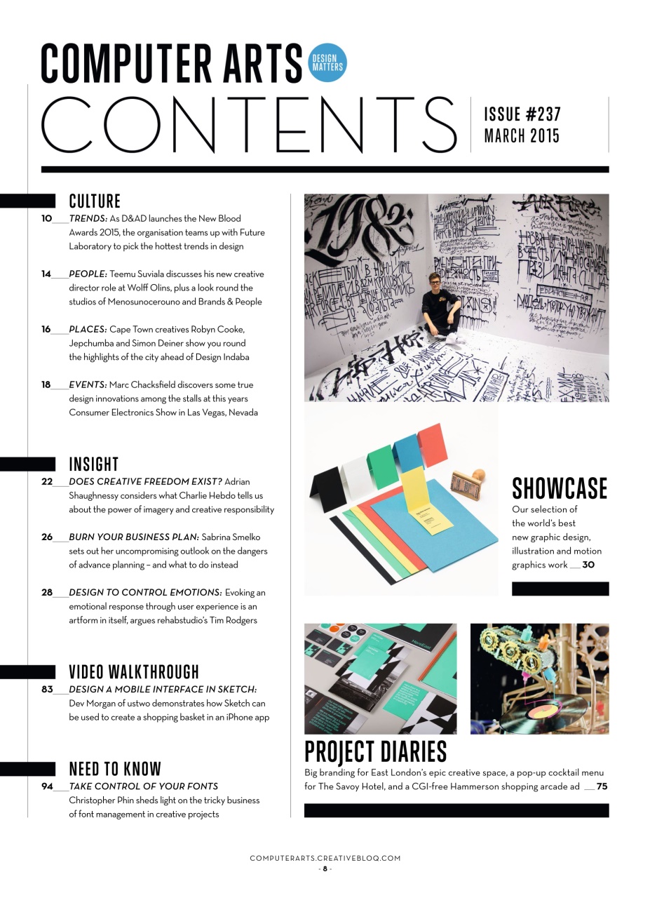 Computer Arts Preview Pages