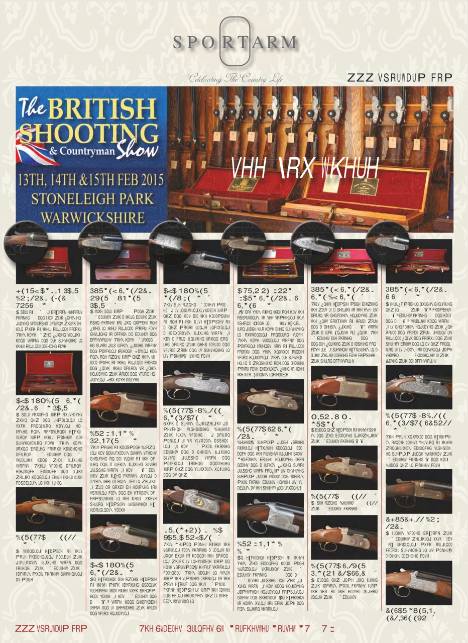 Shooting Times & Country Preview Pages