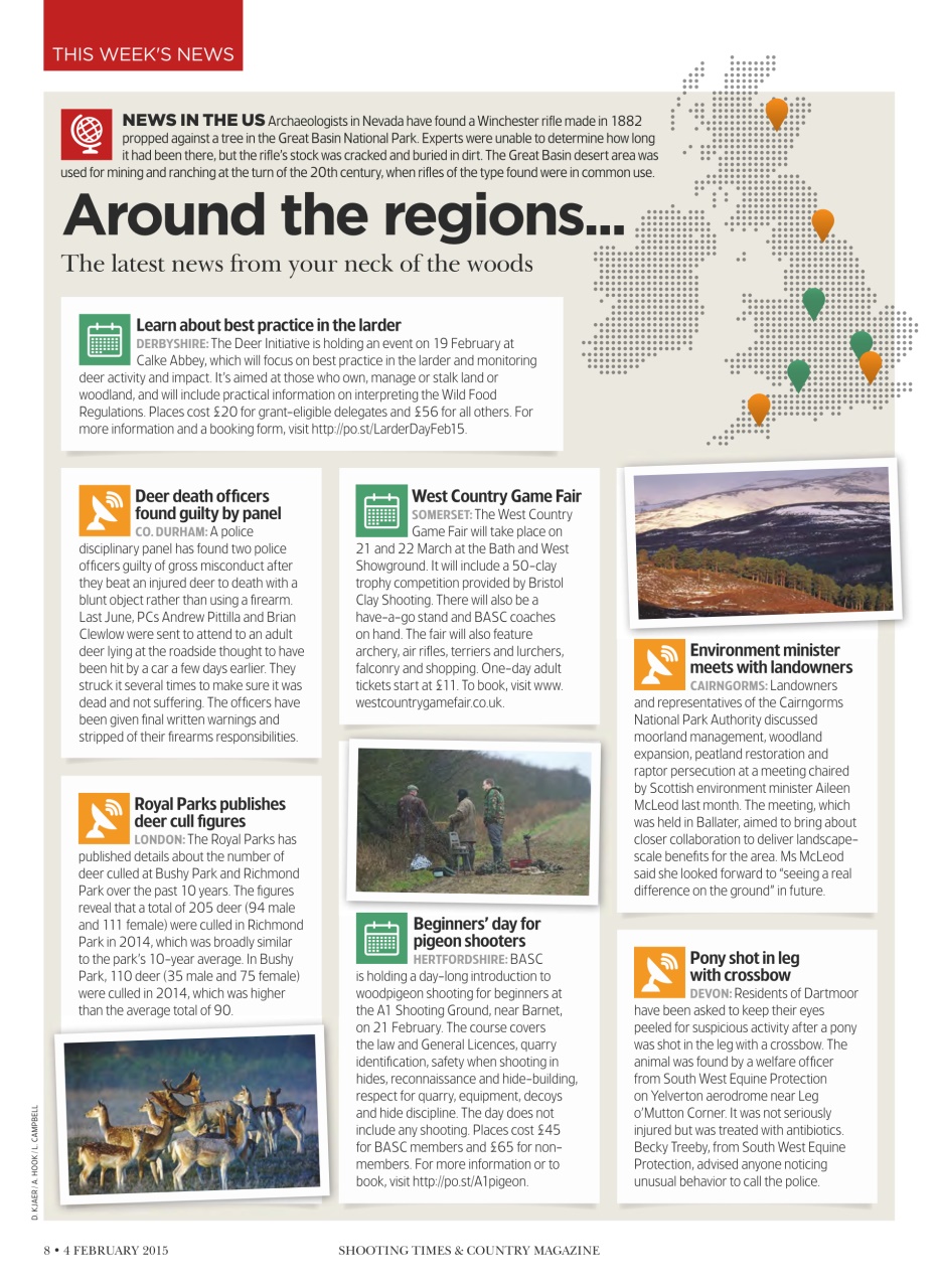 Shooting Times & Country Preview Pages