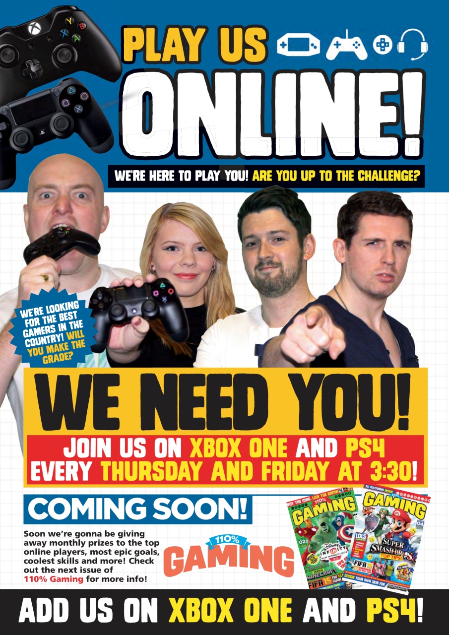 110% Gaming Preview Pages