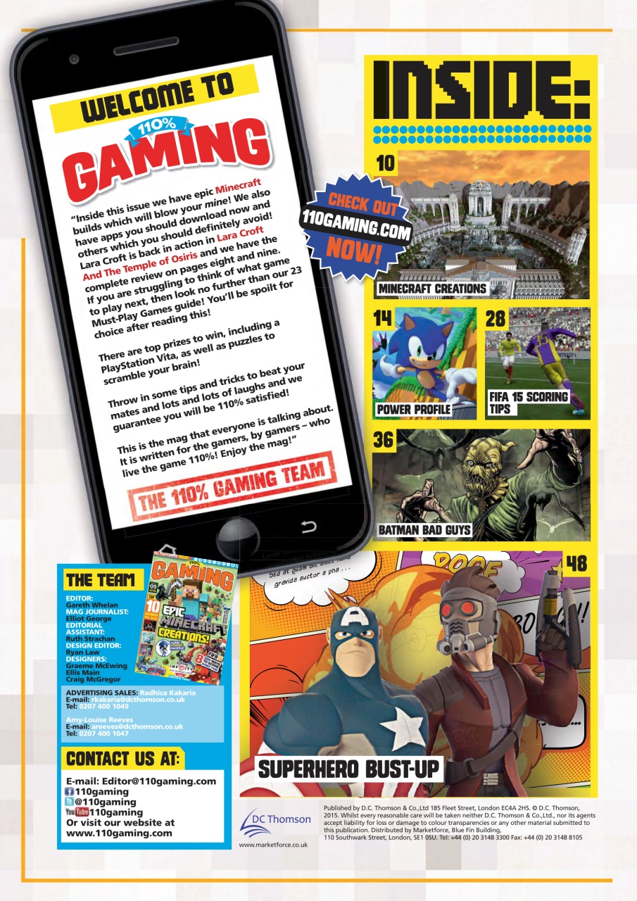 110% Gaming Preview Pages