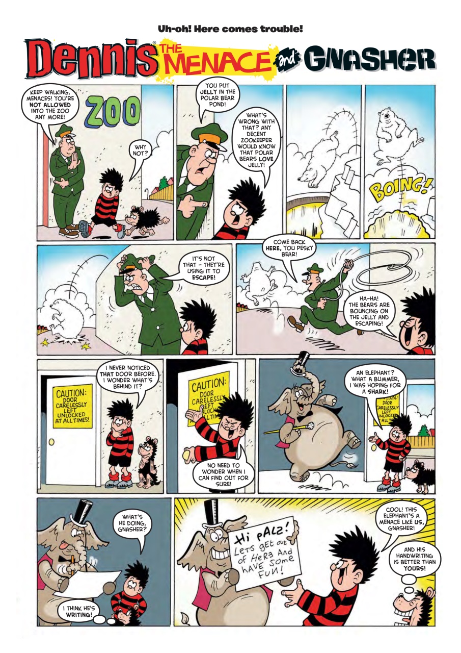 Beano Preview Pages