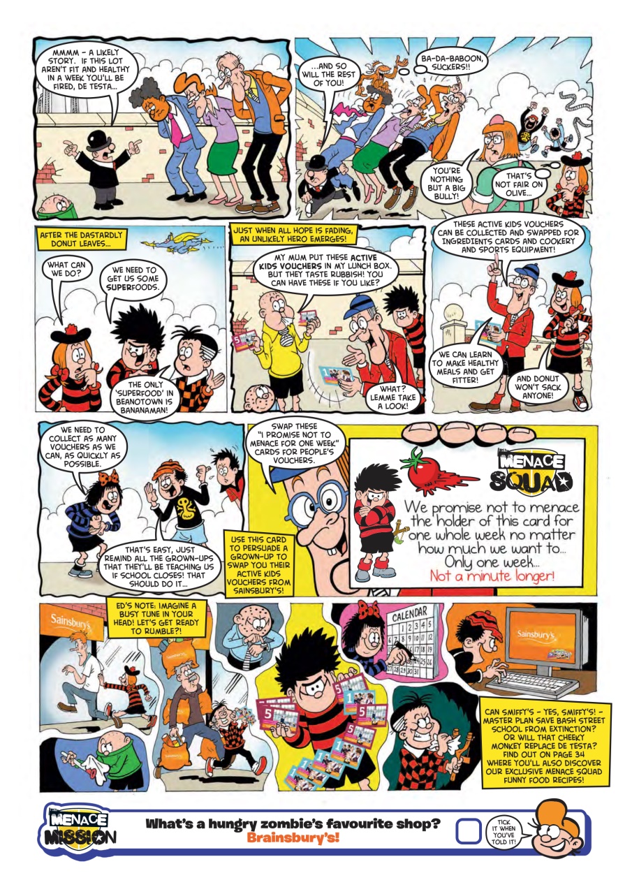 Beano Preview Pages