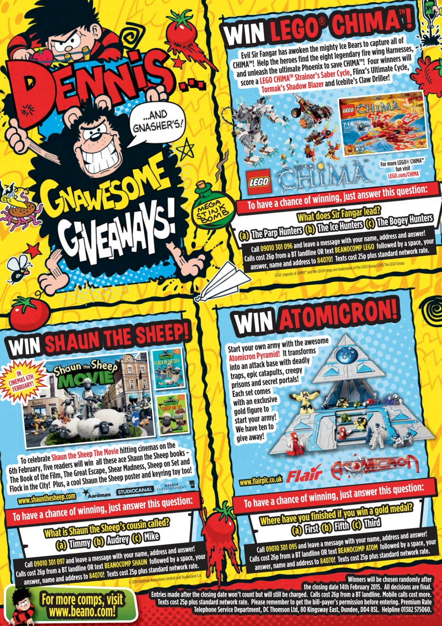 Beano Preview Pages