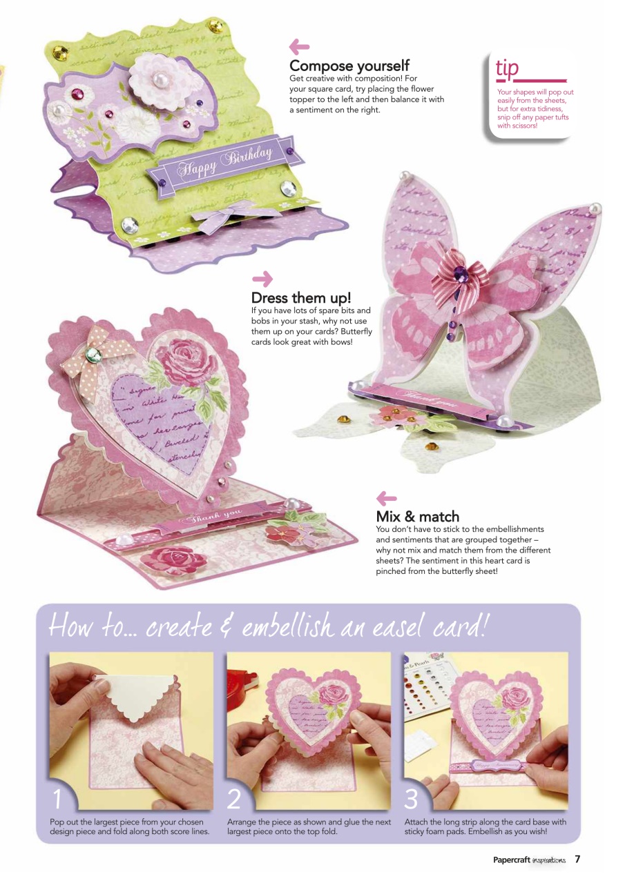 Papercraft Inspirations Preview Pages