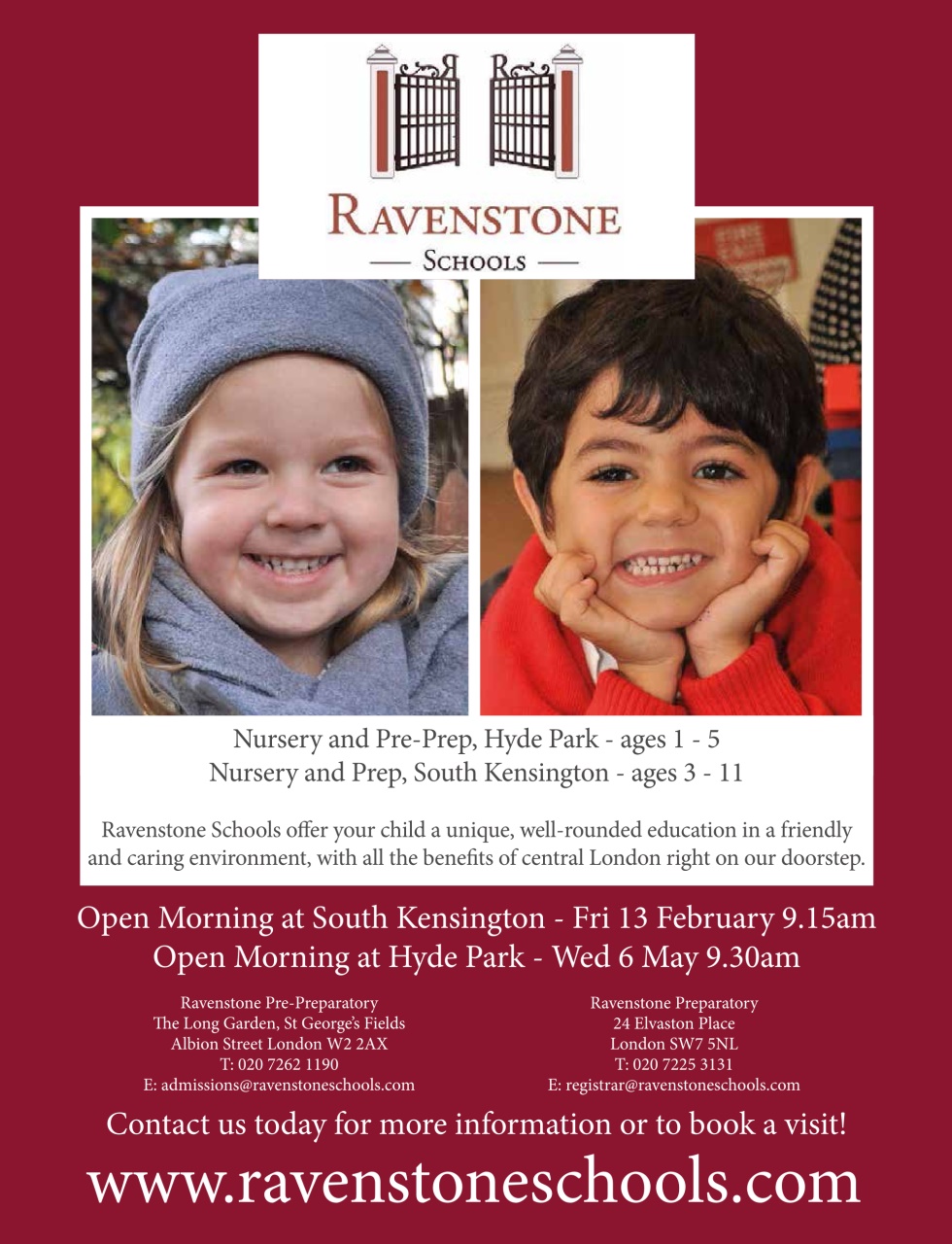 Independent School Parent Preview Pages