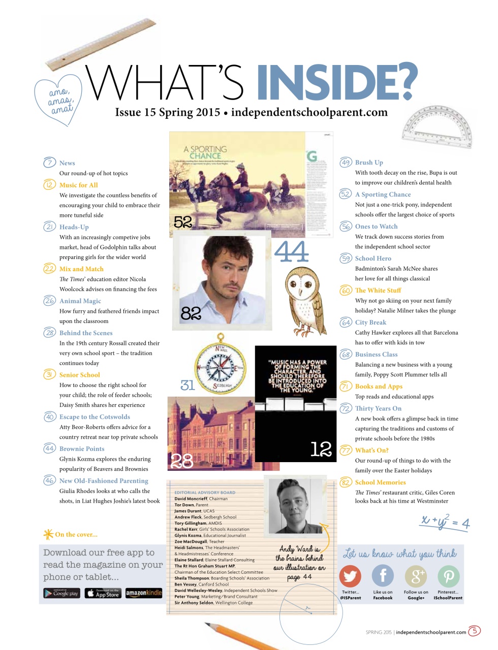 Independent School Parent Preview Pages