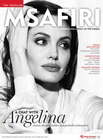 MSAFIRI – Kenya Airways Inflight issue February 2015