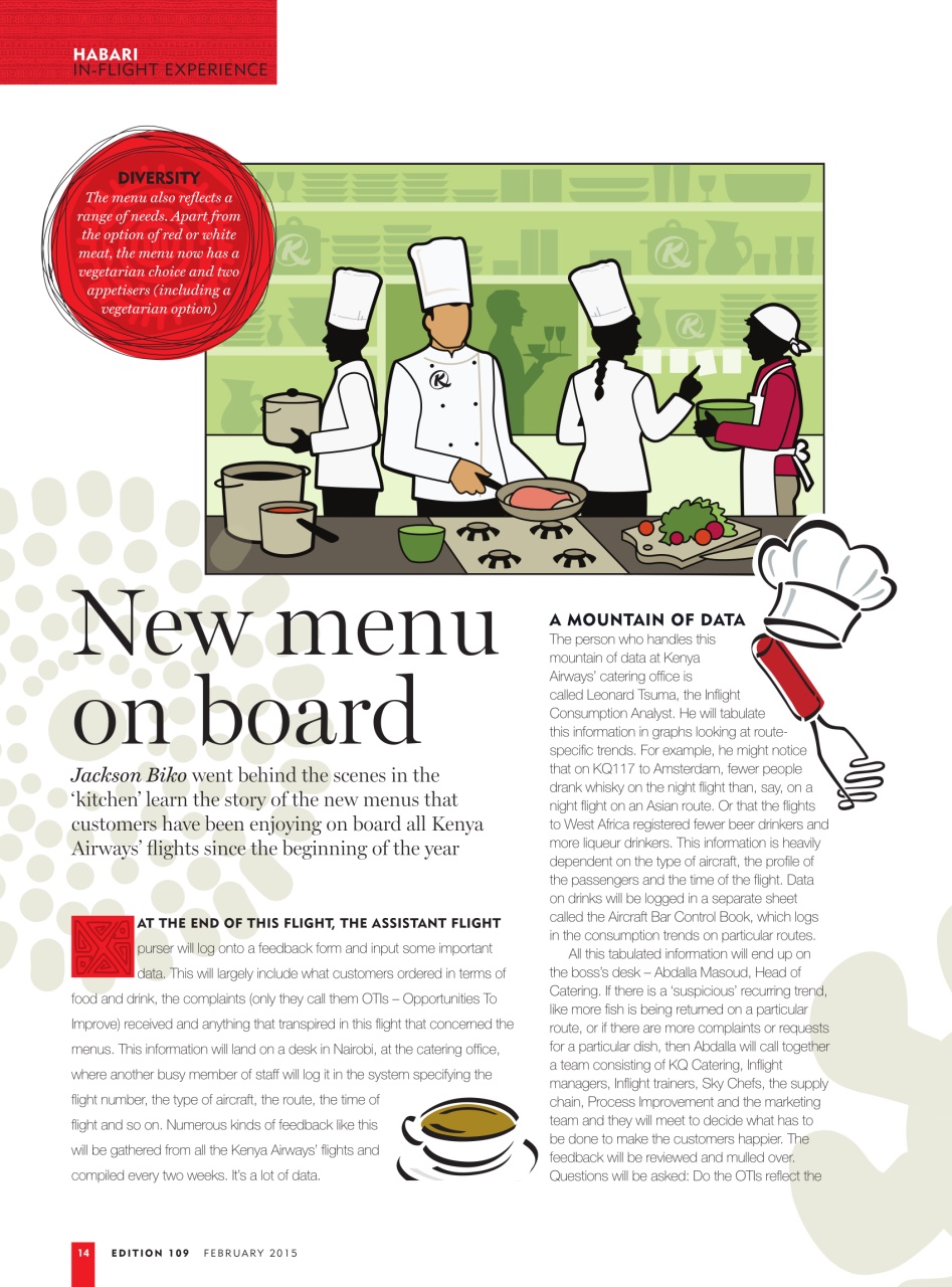 MSAFIRI – Kenya Airways Inflight Preview Pages