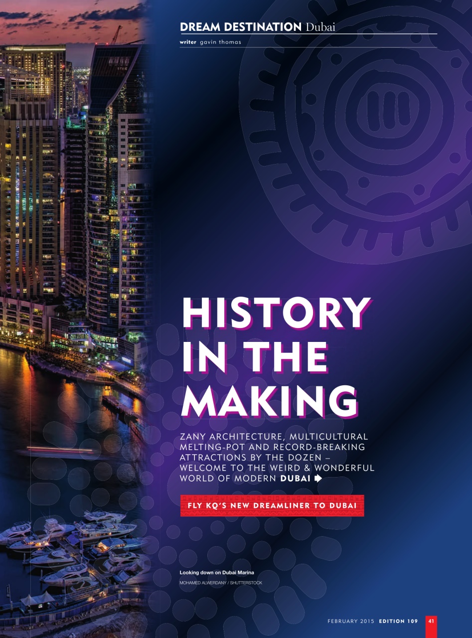 MSAFIRI – Kenya Airways Inflight Preview Pages