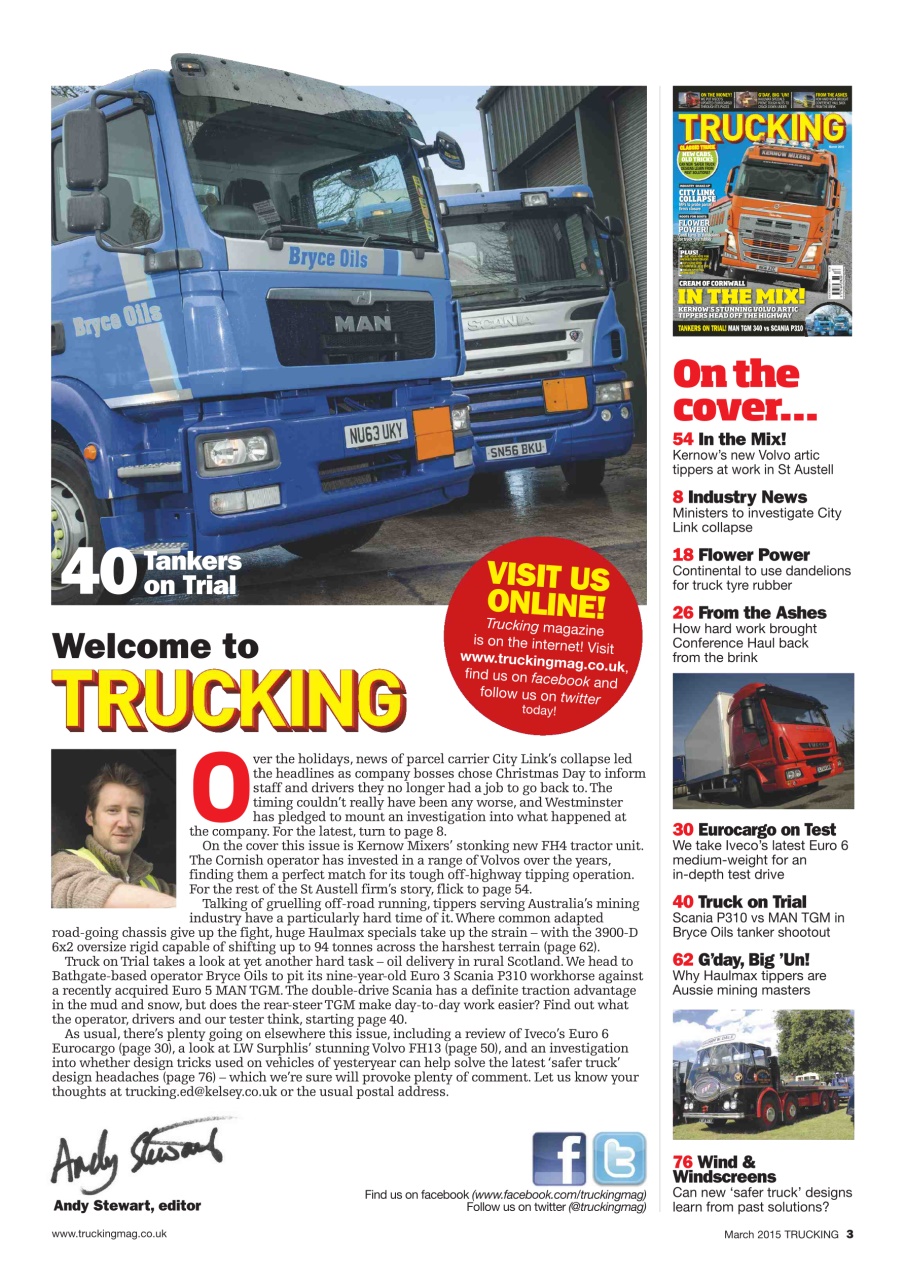 Trucking Magazine Preview Pages