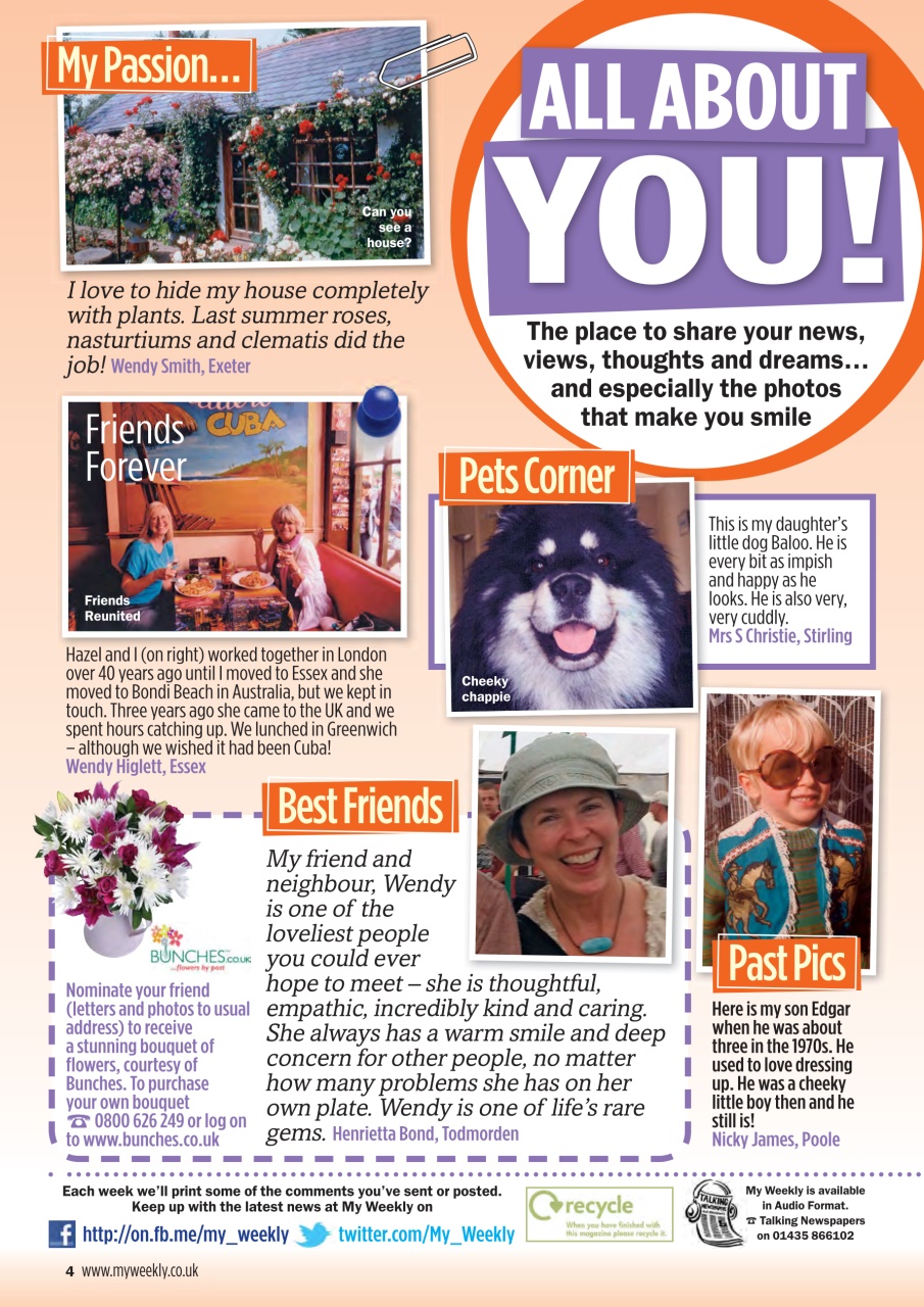 My Weekly Preview Pages