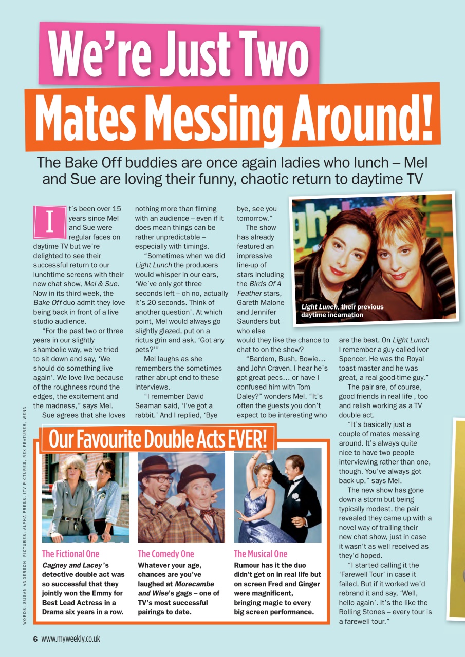 My Weekly Preview Pages