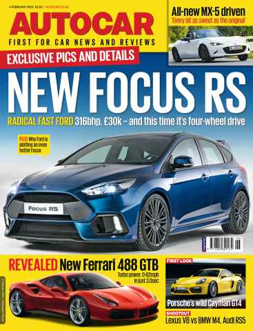Autocar issue 4th February 2015