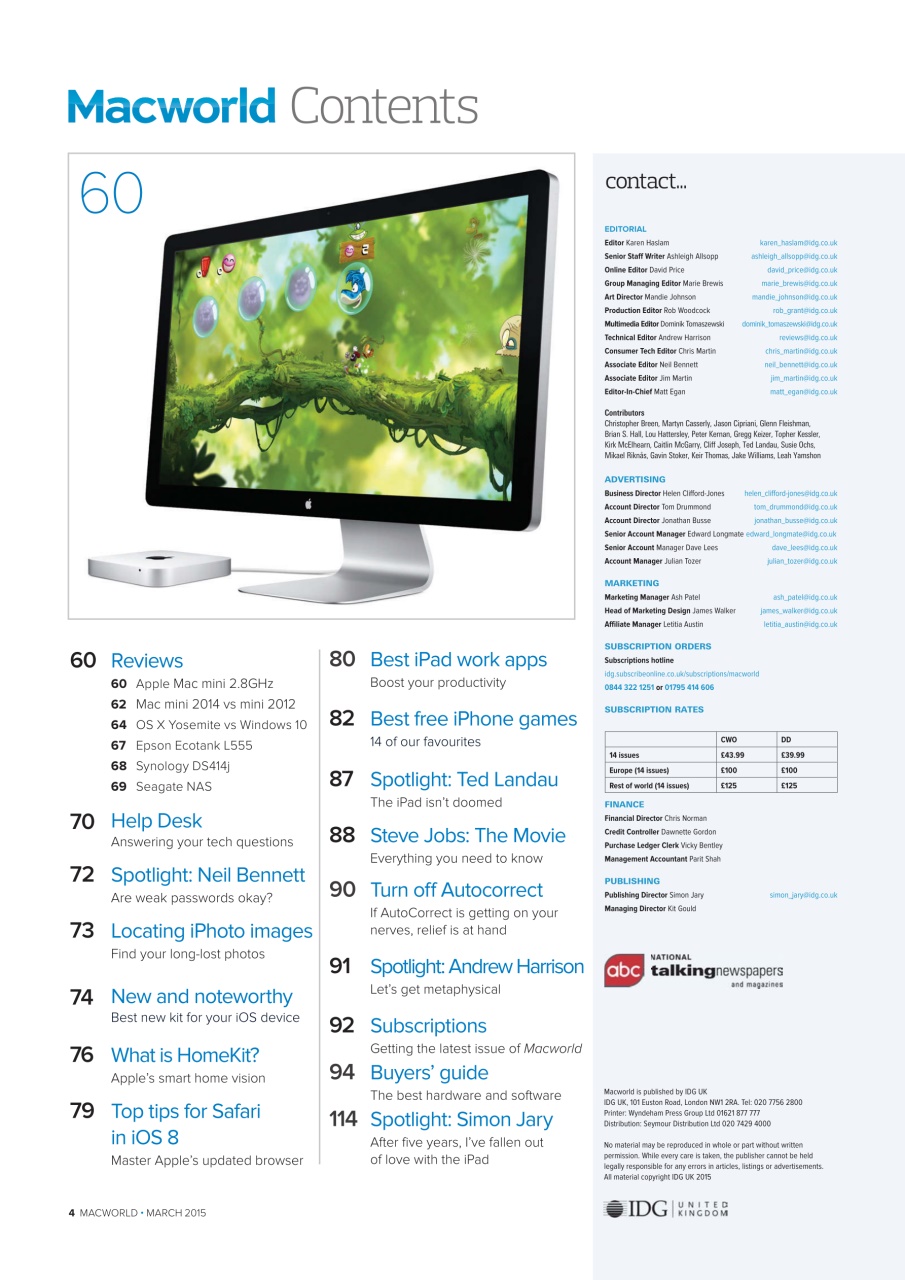 Macworld Preview Pages