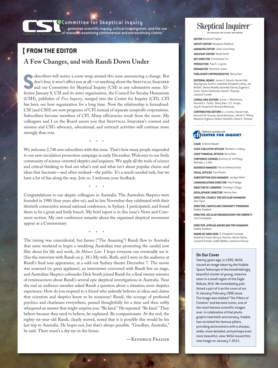 Skeptical Inquirer Preview Pages