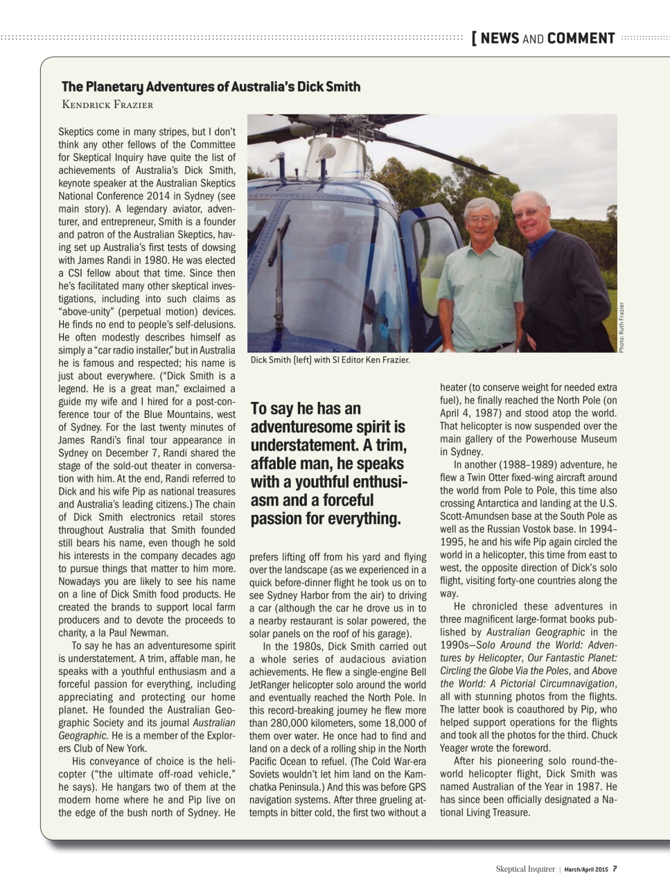 Skeptical Inquirer Preview Pages