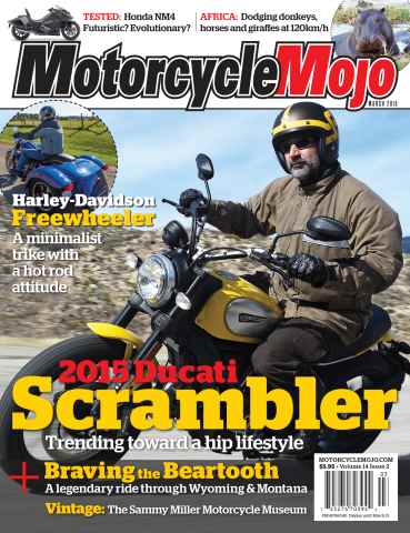 Motorcycle Mojo issue March 2015