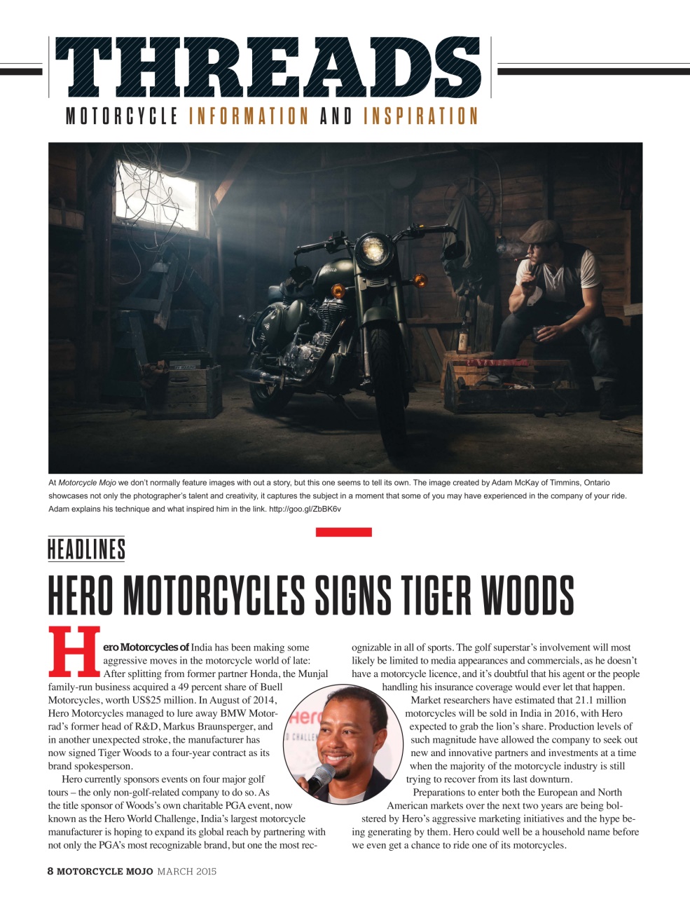 Motorcycle Mojo Preview Pages