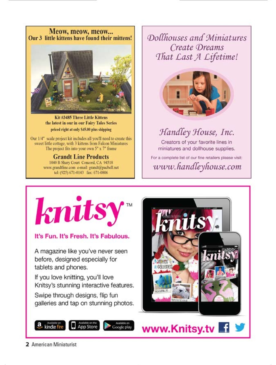 American Miniaturist Preview Pages