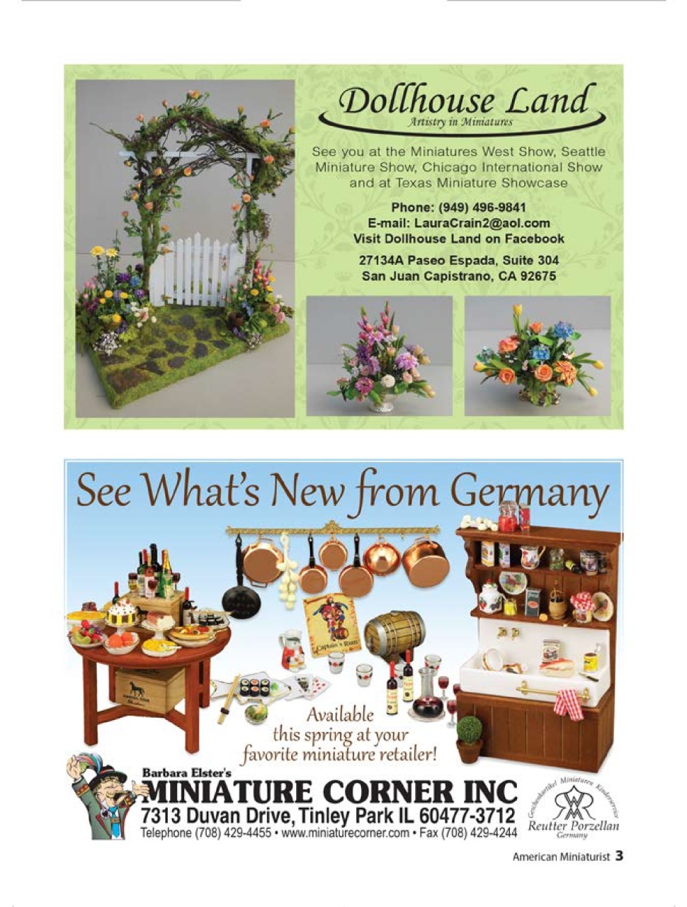 American Miniaturist Preview Pages