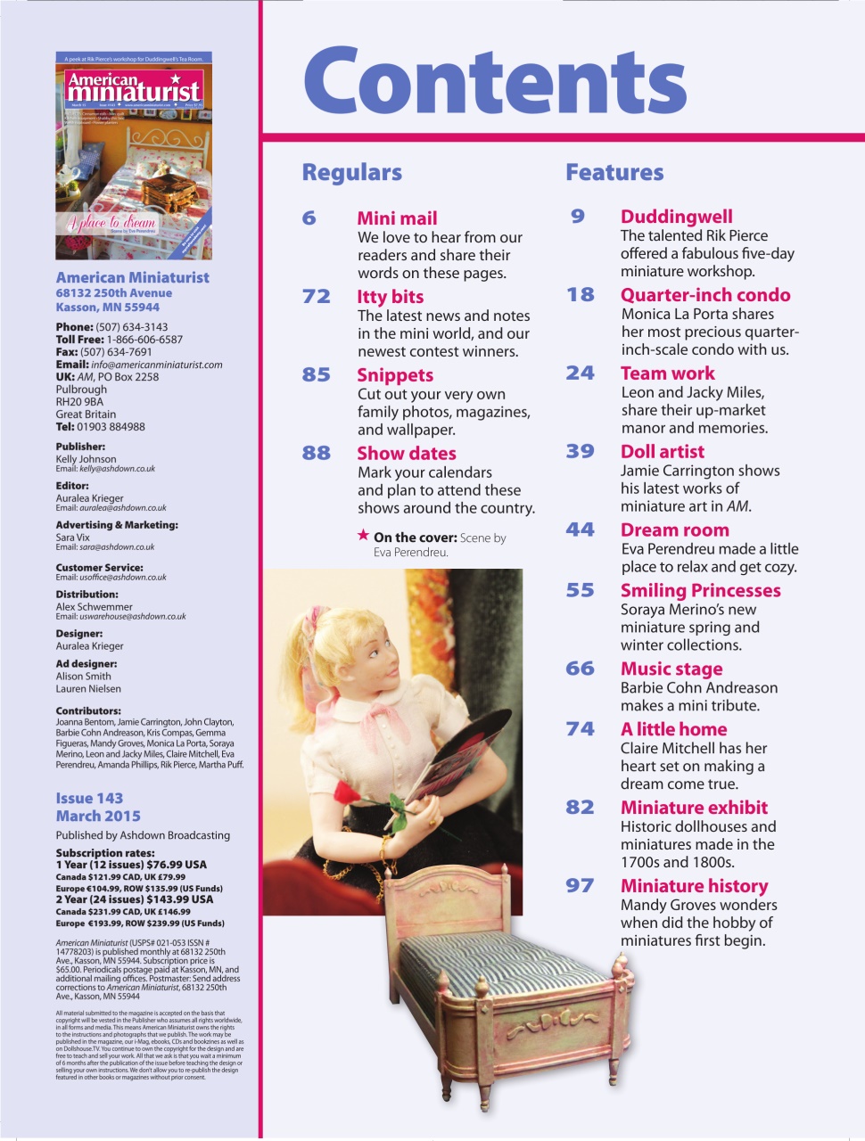 American Miniaturist Preview Pages