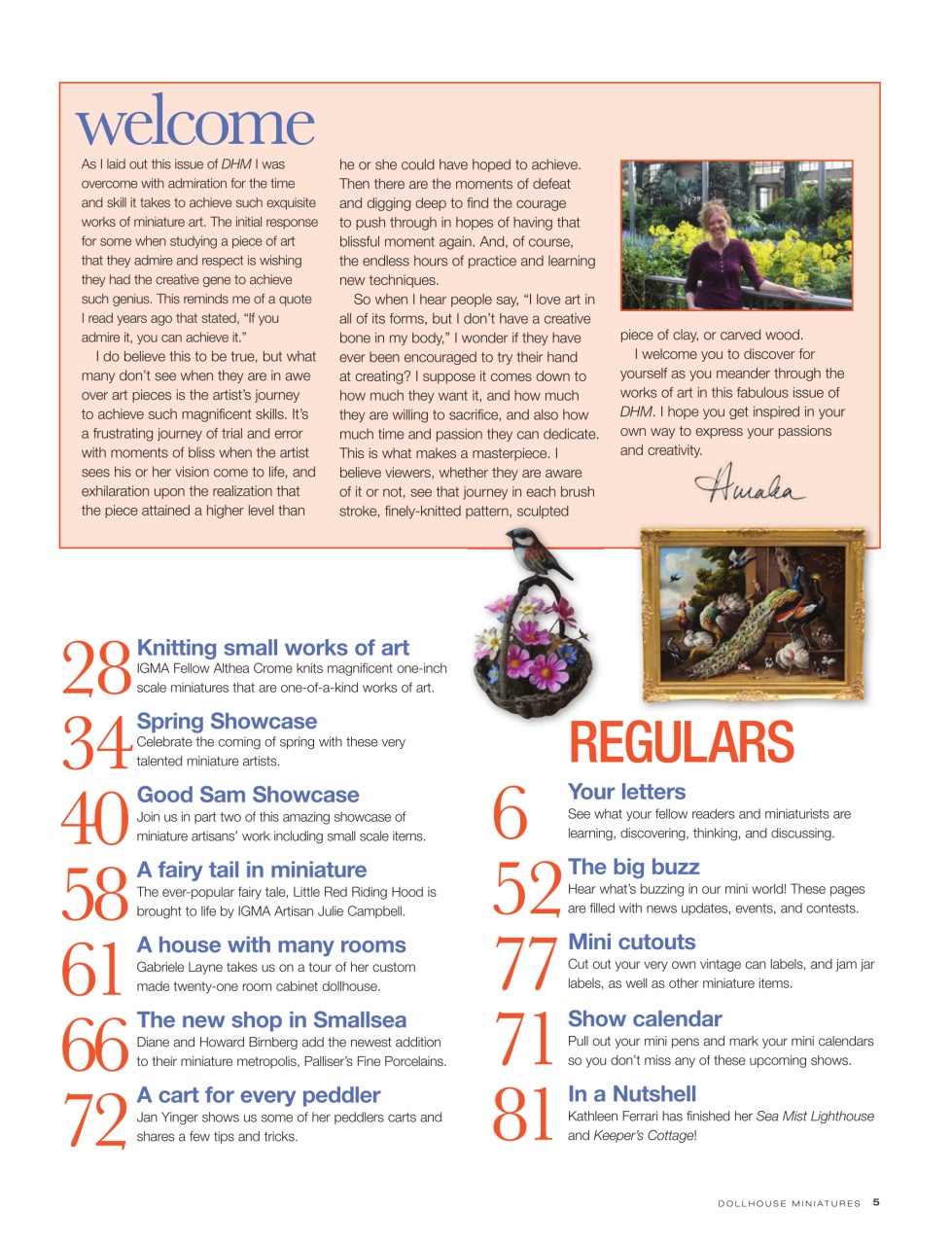 Dollhouse Miniatures Preview Pages