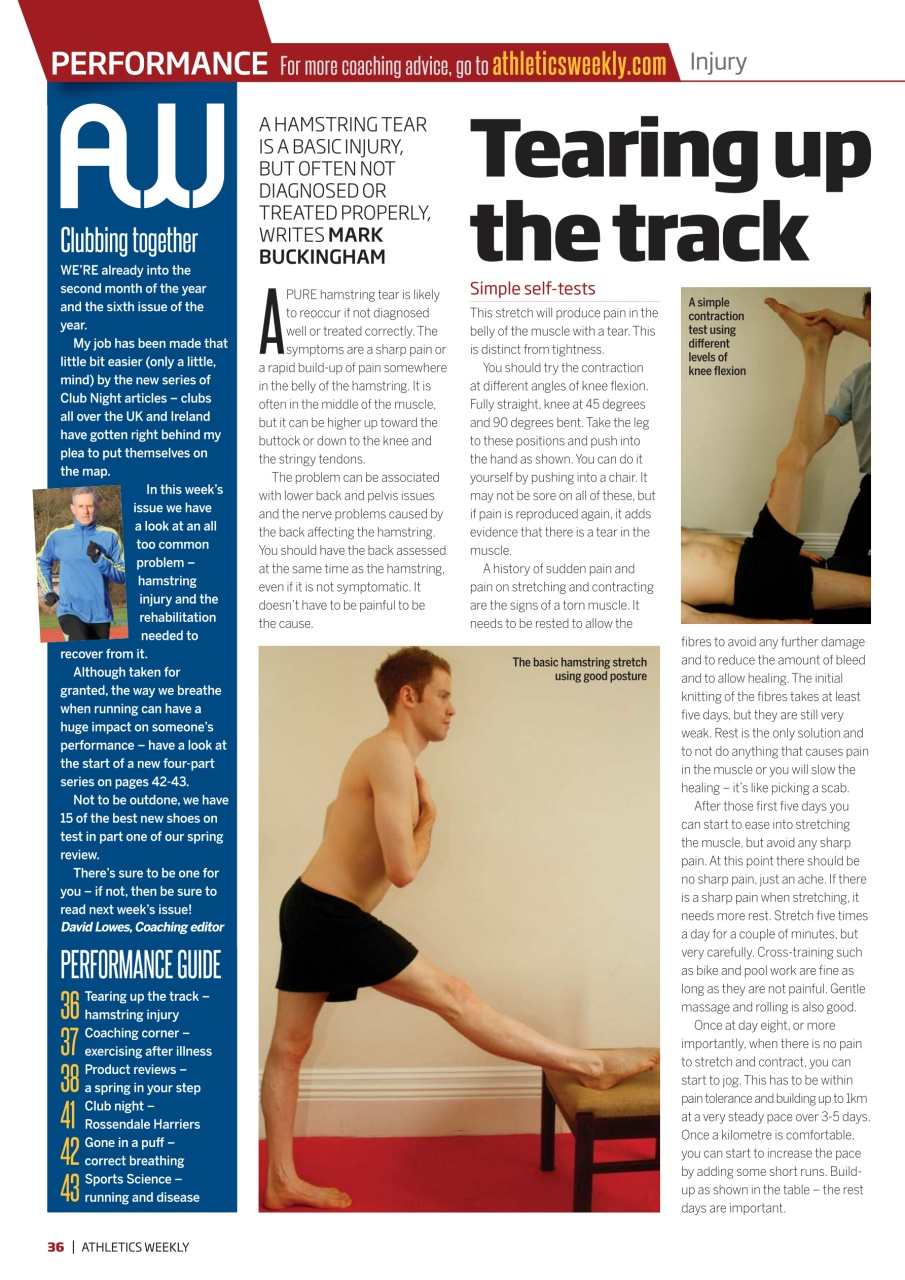 AW – Athletics Weekly Magazine Preview Pages