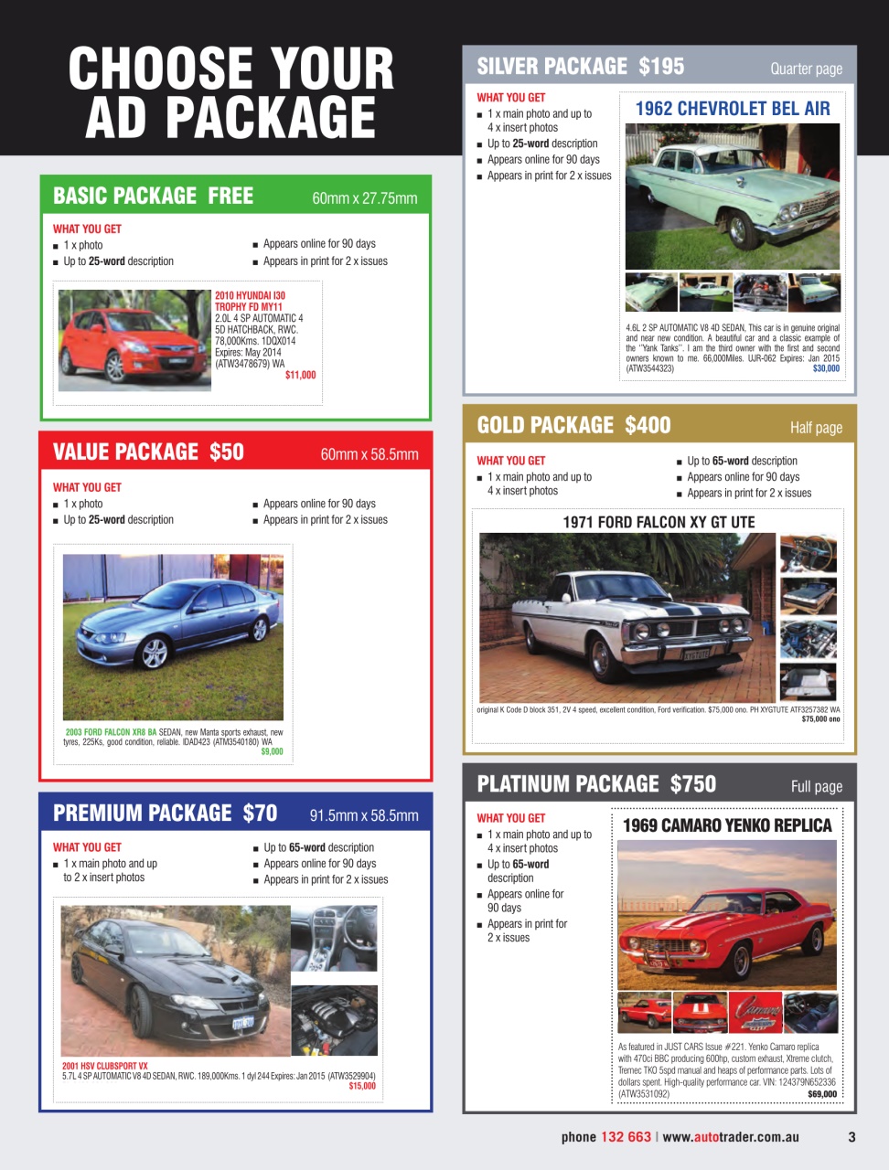 AutoTrader Preview Pages