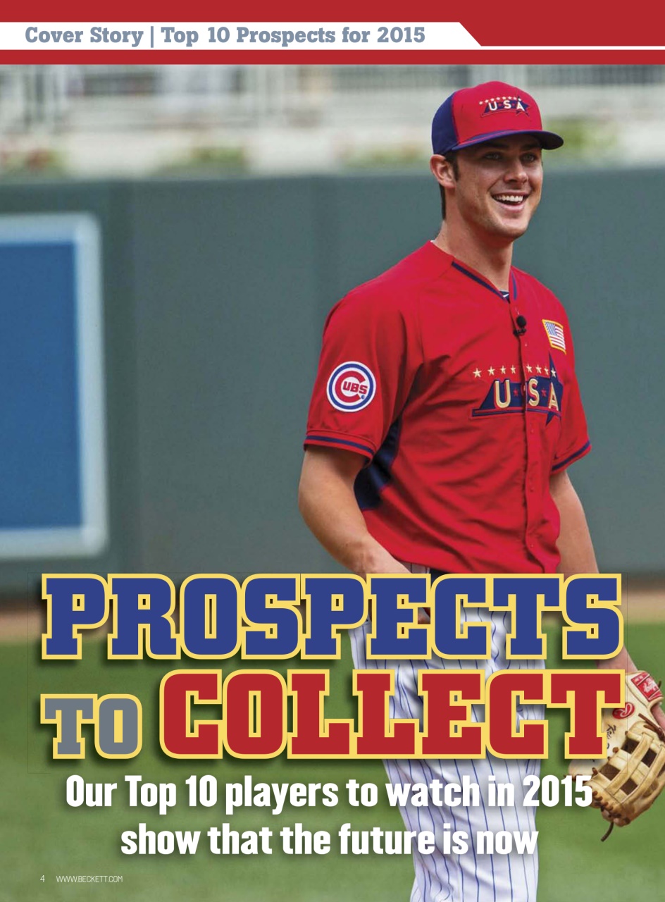 Beckett Baseball Magazine Preview Pages