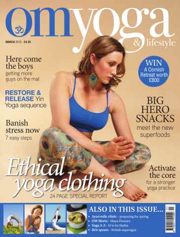 OM Yoga Magazine issue Mar-15