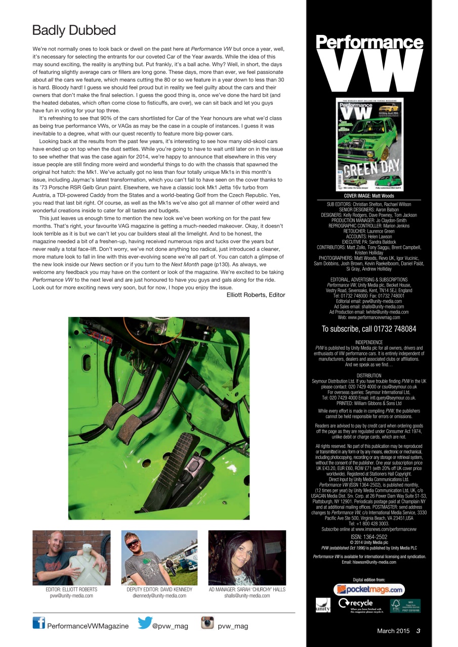 Performance VW Preview Pages