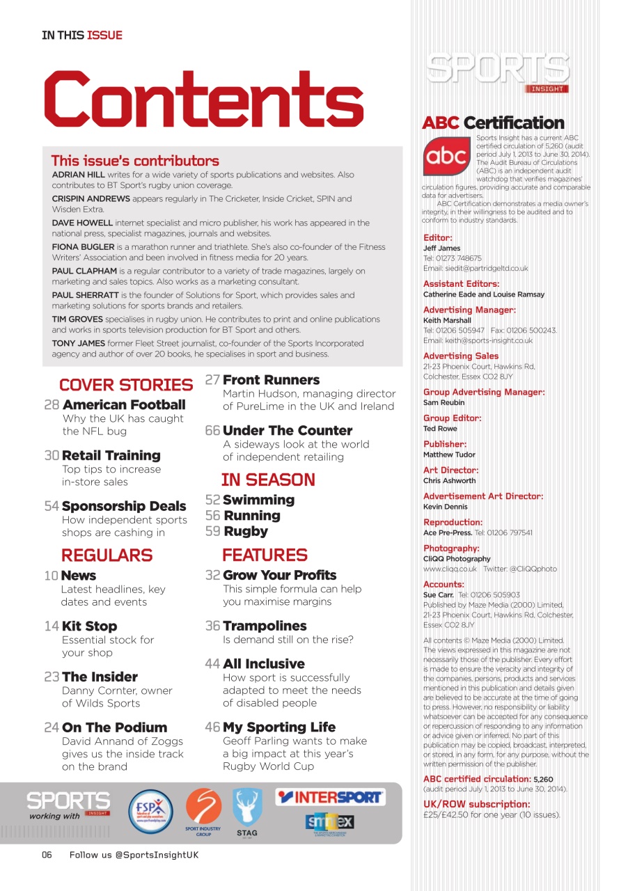 Sports Insight Preview Pages