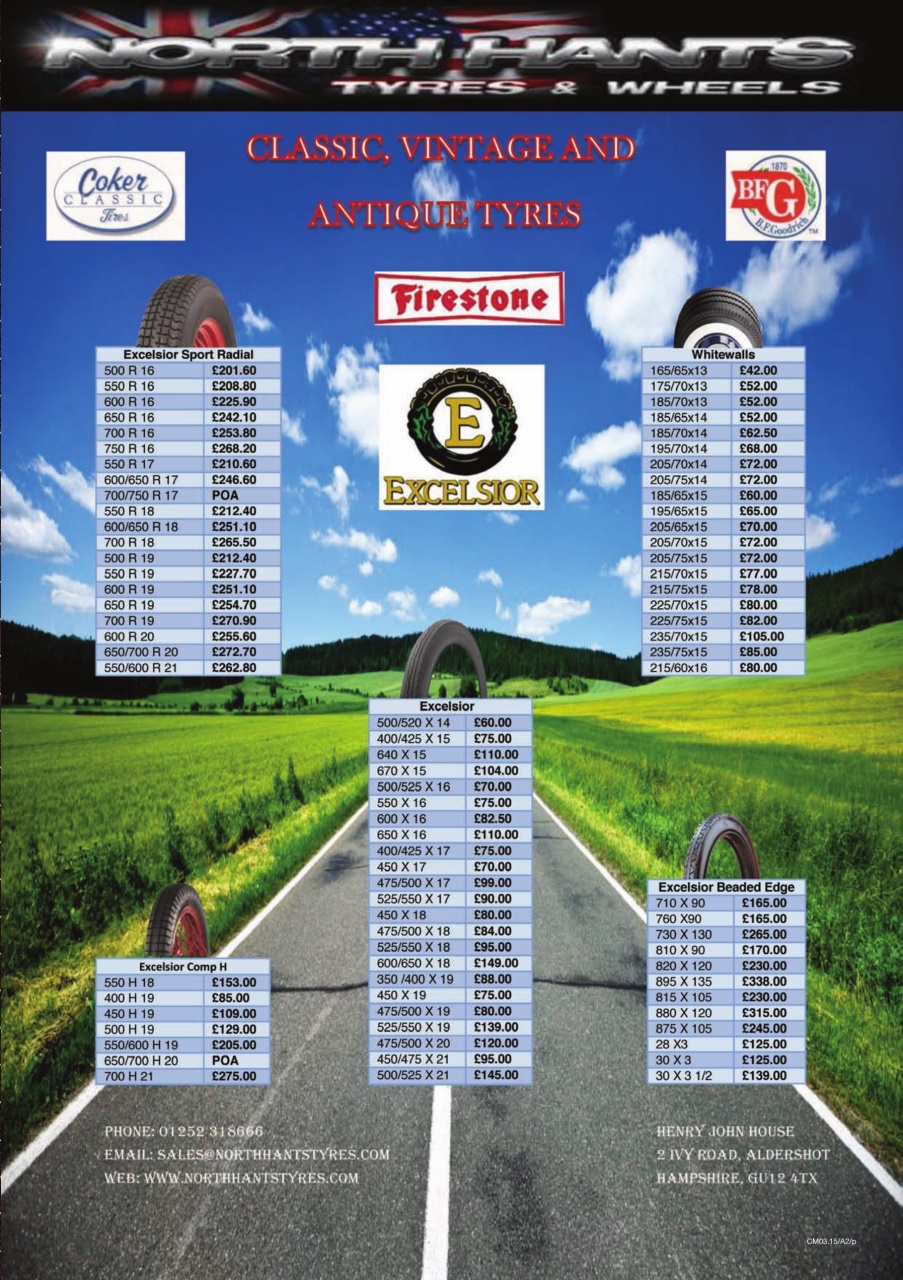 Classic Motoring Preview Pages