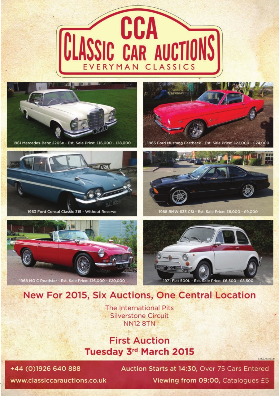 Classic Motoring Preview Pages