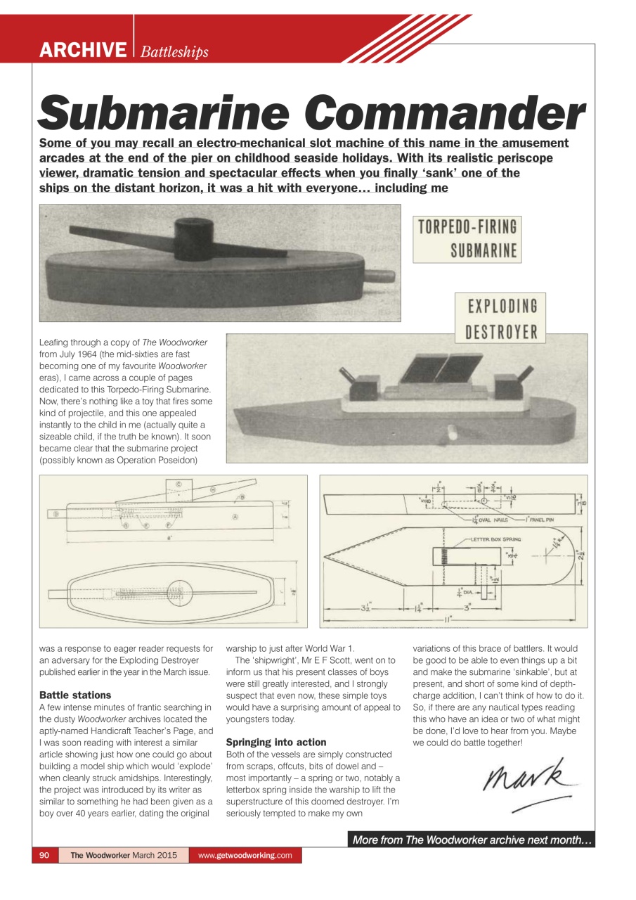 The Woodworker Magazine Preview Pages