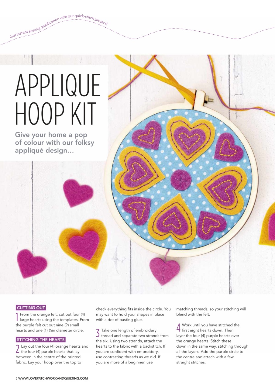 Love Patchwork & Quilting Preview Pages