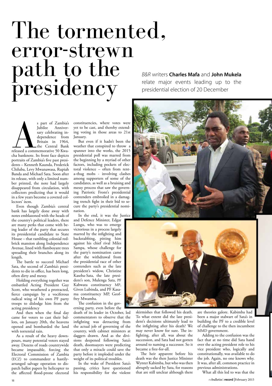 The Bulletin & Record Preview Pages