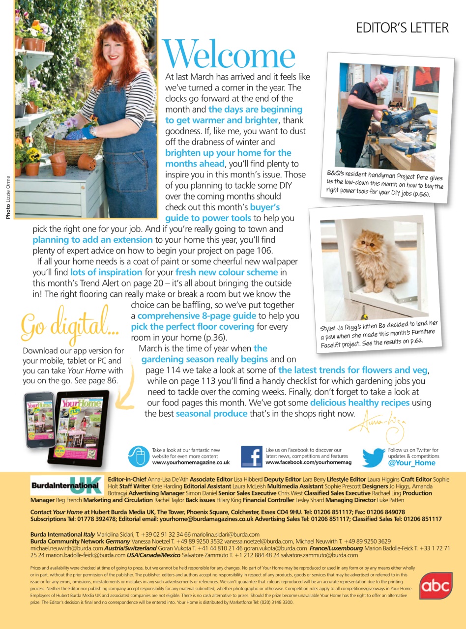 Your Home Magazine Preview Pages