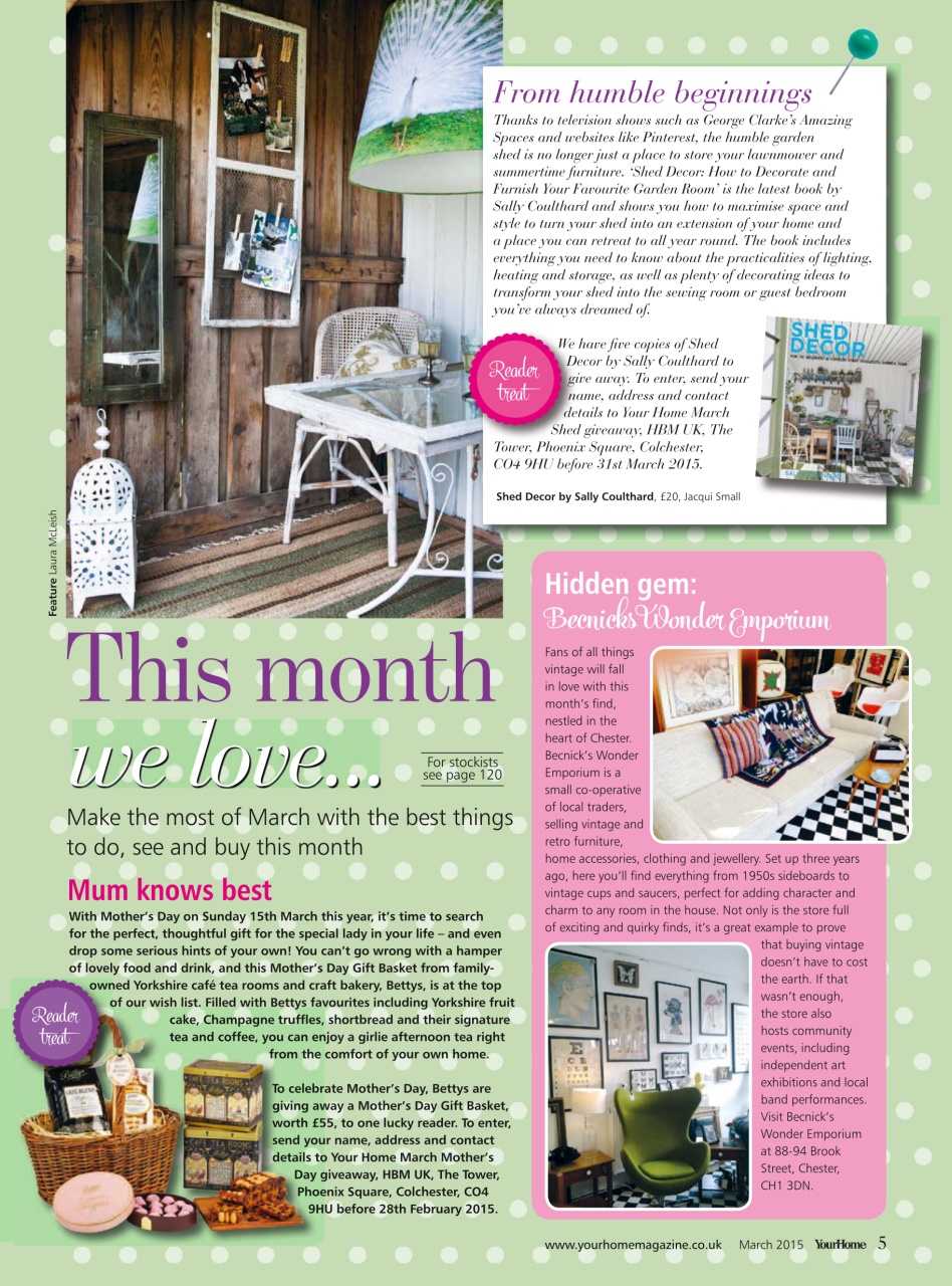 Your Home Magazine Preview Pages