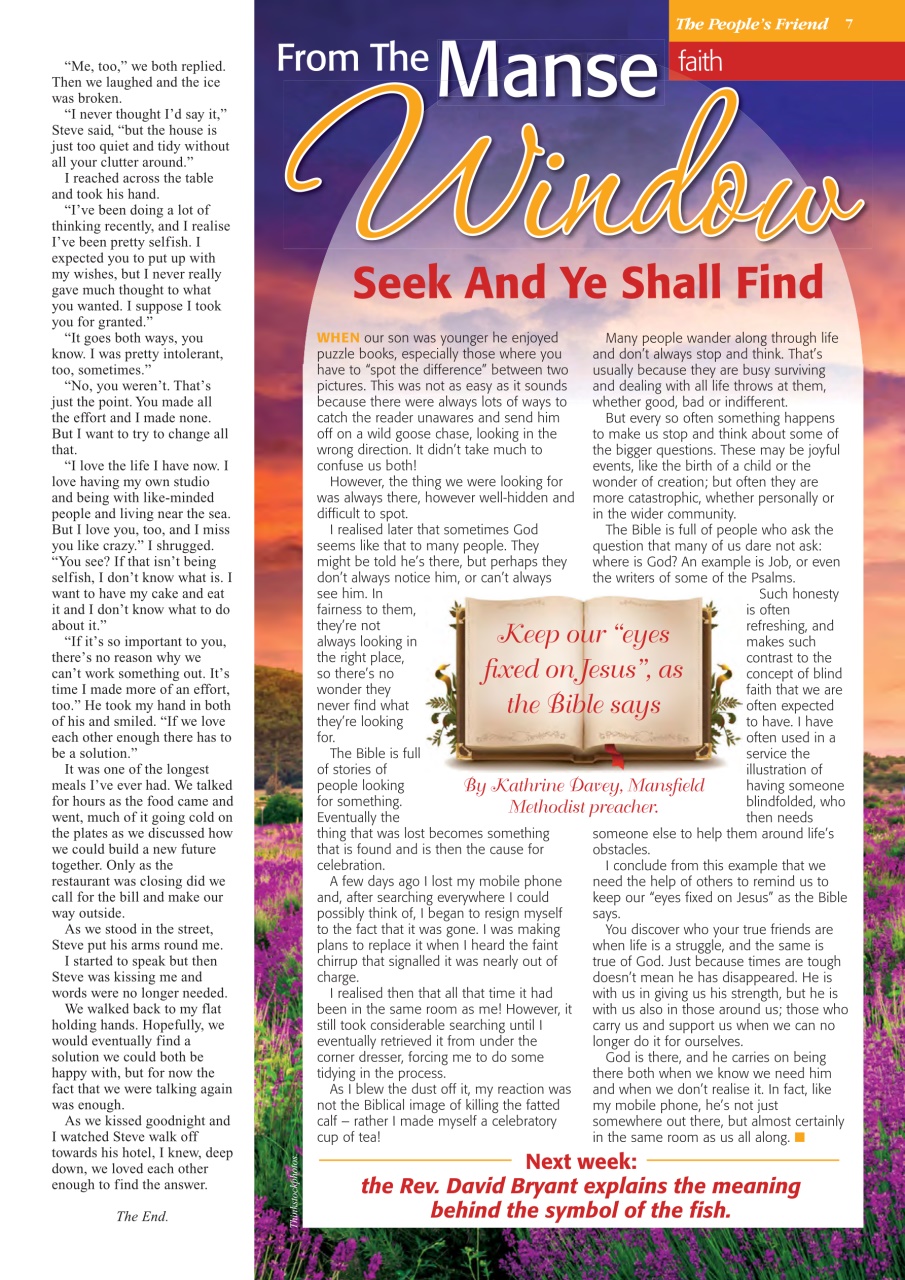 The People’s Friend Preview Pages